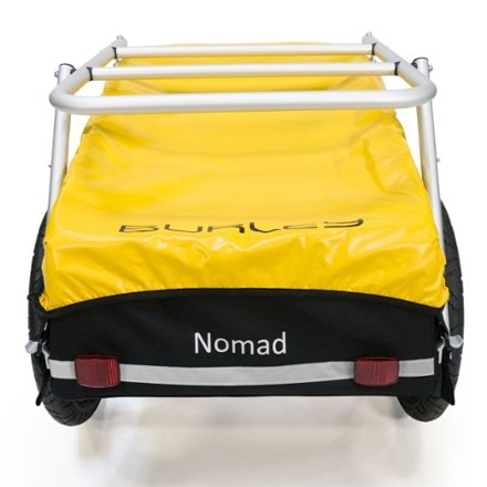 Burley Nomad Cargo Rack Installed - Rear View