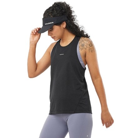 Salomon SHKout Core Drop Arm Tank Top - Women's 1