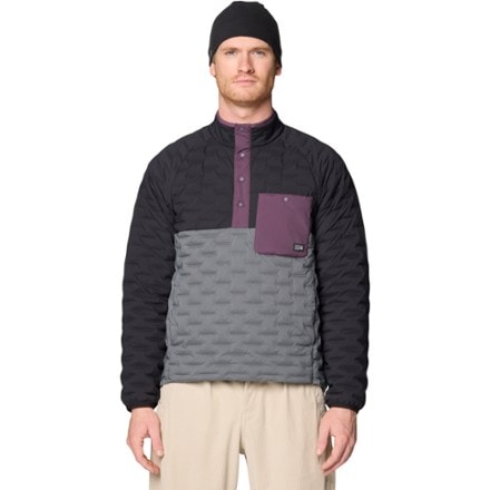 Mountain Hardwear StretchDown Light Half-Snap Pullover - Men's 1