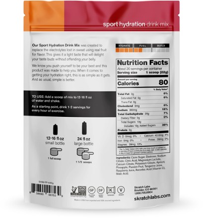 Skratch Labs Sport Hydration Drink Mix - 20 Servings 2