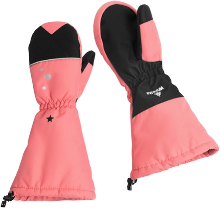 WeeDo UNIDO Silver Mittens - Kids' 0