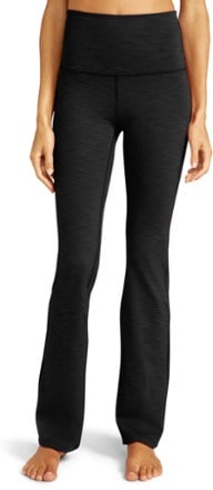 Heather Rib High Waisted Practice Pants - Women's