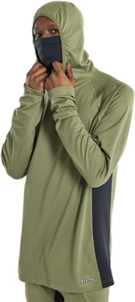 Burton Midweight X Base Layer Long-Neck Hoodie - Men's 1