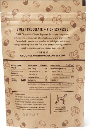 Grounds & Hounds Coffee Co. Chocolate-Dipped Espresso Beans 2