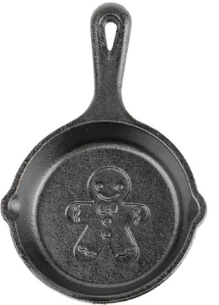 Lodge Wildlife Series-Brown Bear Cast Iron Skillet 12 in. Black