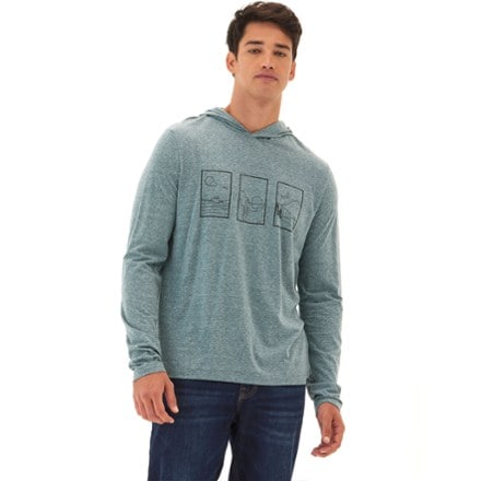 Threads 4 Thought Outdoor Days Graphic T-Shirt Hoodie - Men's 0