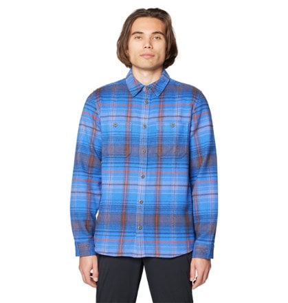 On Body Image of color Arctic Sky Wyoming Plaid