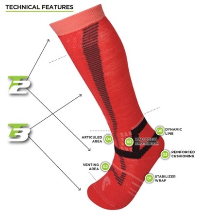 Lorpen T3 Ski Light Socks - Kids' 1