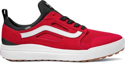 vans ultrarange black red