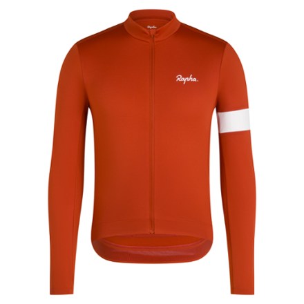 ウェア Rapha men's long sleeve core jersey wine Rapha Core Long Sleeve Jersey in Wine and White