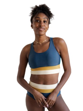 Nani Swimwear Cut Back Crop Swimsuit Top - Women's 1