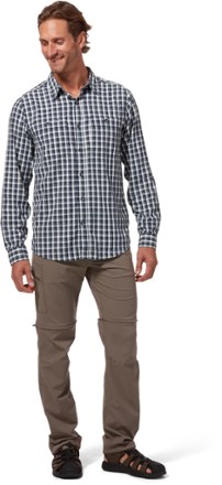 Royal Robbins Bug Barrier Vista Dry Plaid Long-Sleeve Shirt - Men's 3