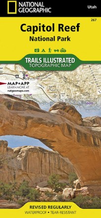 National Geographic Capitol Reef National Park Trail Map 0