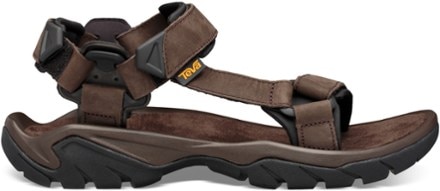 Terra Fi 5 Universal Leather Sandals Men s Turkish Coffee 10