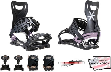 Karakoram Nomad Splitboard Bindings with Split Interface - Women's - 2023/2024 0