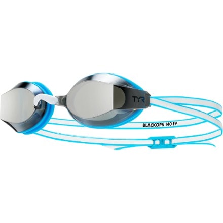 TYR Black Ops 140 EV Mirrored Racing Swim Goggles - Women's 0