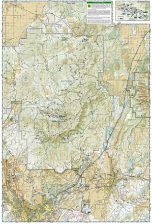 National Geographic St. George Pine Valley Mountains Topographic Map 2