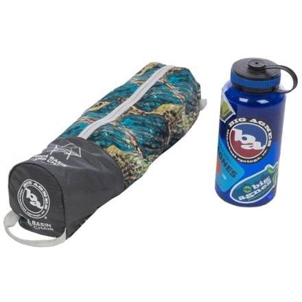 Big Agnes Mica Basin Camp Chair 32 fl. oz. bottle for scale (not included)