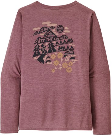 Patagonia Capilene Cool Daily Graphic Lands Long-Sleeve Shirt - Women's 2