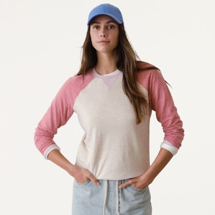 Marine Layer Varsity Raglan Shirt - Women's 0