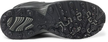 ICEBUG Stride BUGrip Boots - Men's Sole view (Black/Jade Mist)