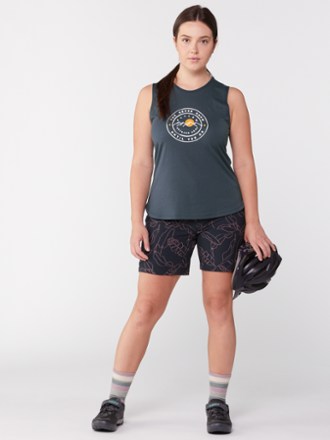 Flylow Haiku Graphic Cycling Tank Top - Women's 3