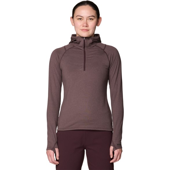 On Body Image of color Deep Mulberry/Carob
