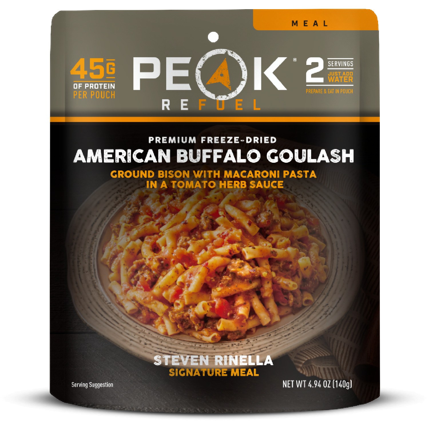 Buffalo Goulash - 2 Servings