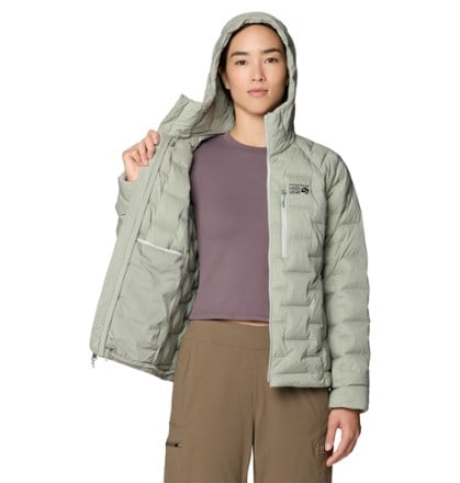 Mountain Hardwear Stretchdown Hooded Jacket - Women's 6