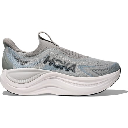 HOKA Men's Skyward Laceless Shoes  Gray 8