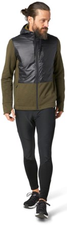 Smartwool Men's Merino Sport Full-Zip Hybrid Fleece Hoodie