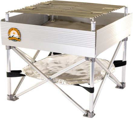 FIRESIDE OUTDOOR Trailblazer Fire Pit and Grill 3