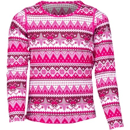 Hot Chillys Originals Print Base Layer Crew - Kids' 0