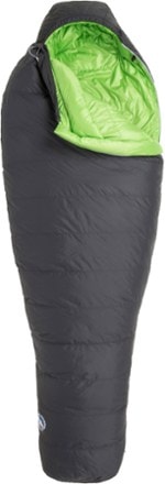Yock 0 Sleeping Bag Men s Gray Green Regular Left Zip