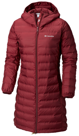 women's lake 22 long hooded jacket