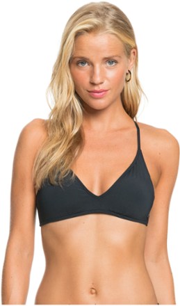 Roxy Beach Classics Athletic Triangle Swimsuit Top - Women