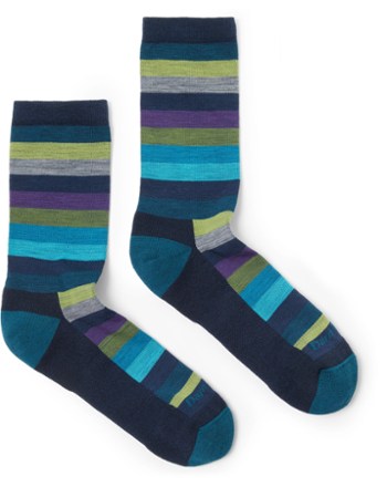 Darn Tough Mystic Stripe Crew Lightweight Lifestyle Socks - Women's 1