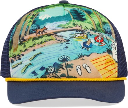 Sunday Afternoons Ocean Trucker Hat 0