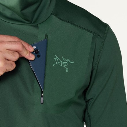 Arc'teryx Rho LT Base Layer Hoody - Men's 5