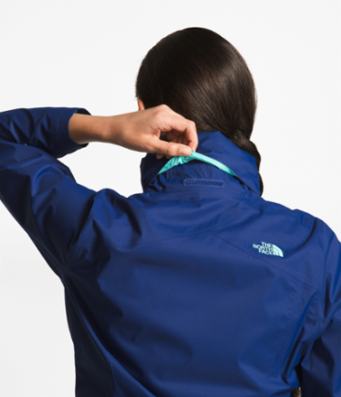 north face women's resolve rain jacket