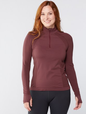 Sweaty Betty Athlete Seamless Half-Zip Long-Sleeve Top - Women's 1