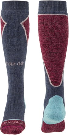 Bridgedale Ski Midweight + Merino Endurance Over-Calf Socks - Women's 1
