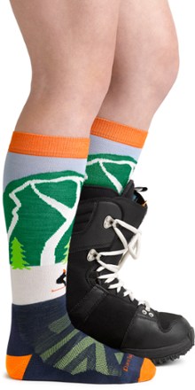 Darn Tough Pow Cow Ski and Snowboard Socks - Kids' 4