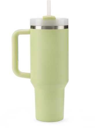 Quencher H2.0 FlowState Tumbler - 40 fl. oz. [Back view (Citron)]