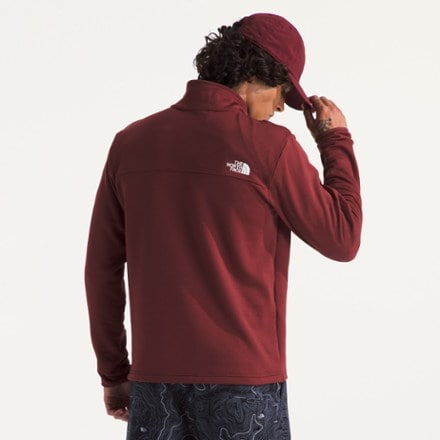 The North Face Cedar Trail Grid Fleece Quarter-Zip Jacket - Men's 2