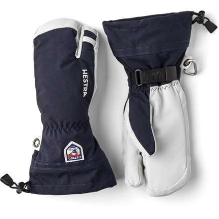 Hestra Gloves Heli Three-Finger Insulated Gloves 0