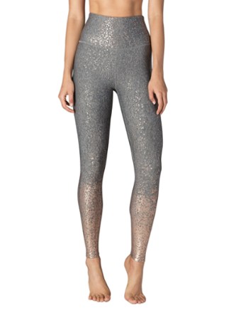 beyond yoga metallic leggings