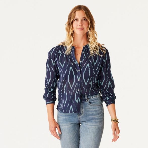 On Body Image of color Navy Diamond