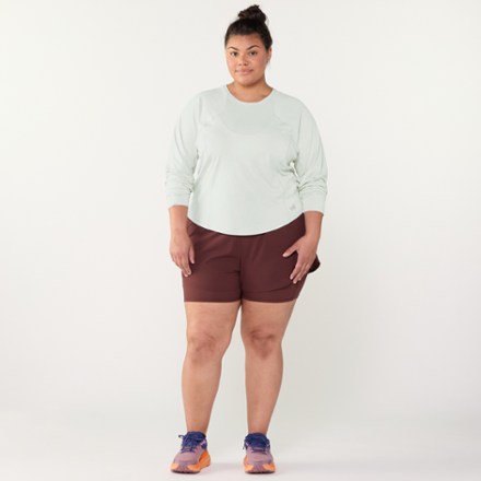 REI Co-op Swiftland High-Low-Hem Long-Sleeve Running T-Shirt - Women's 6