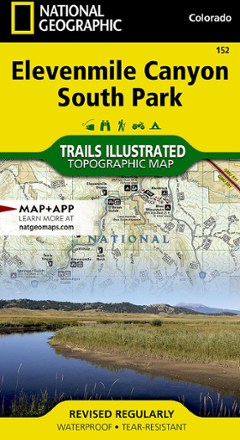National Geographic Elevenmile Canyon South Park Topographic Map 0